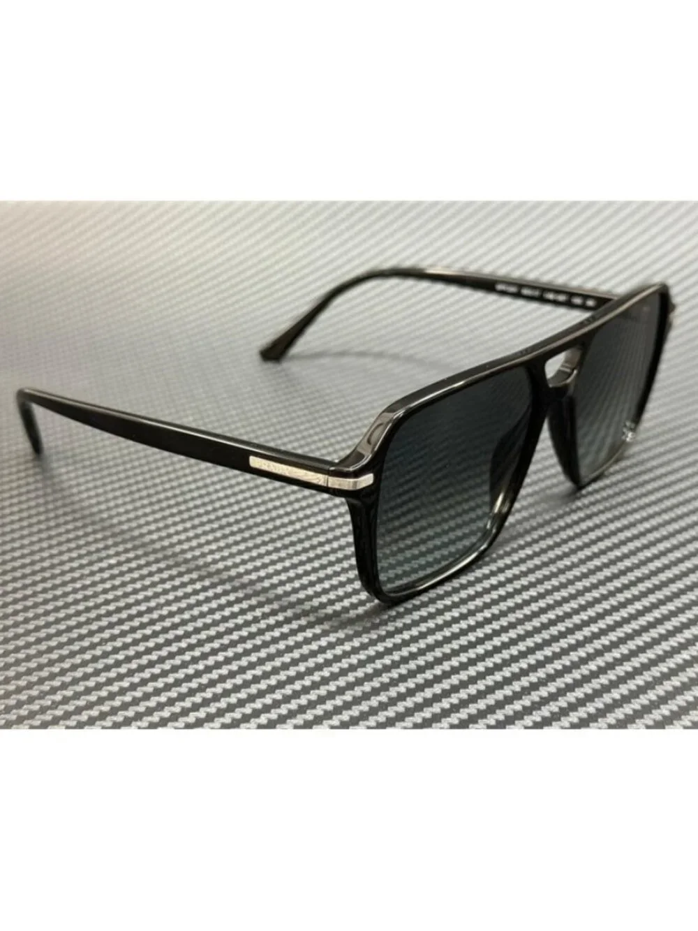 New PRADA Men Black Sunglasses 55-17-150